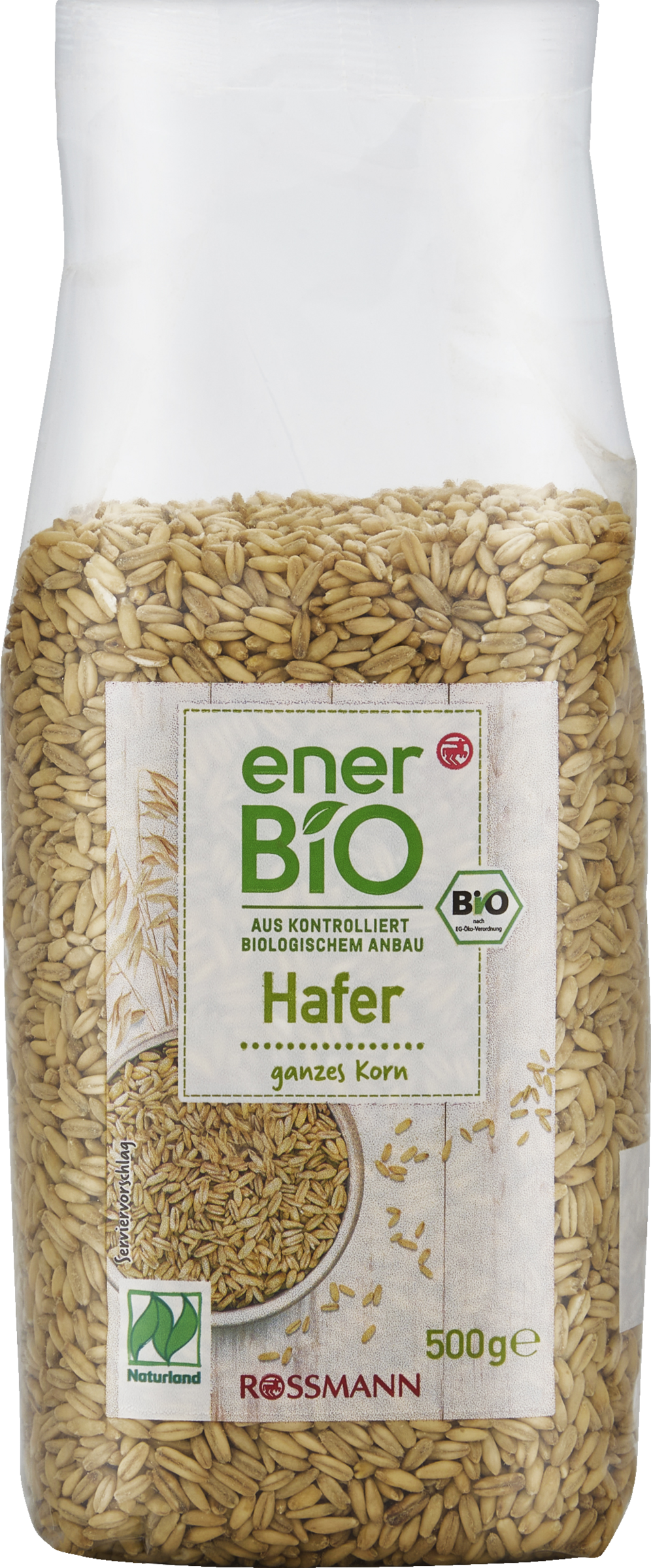 enerBiO Hafer ganzes Korn Naturland