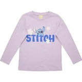 Stitch Kinder-Shirt lila Gr. 110/116