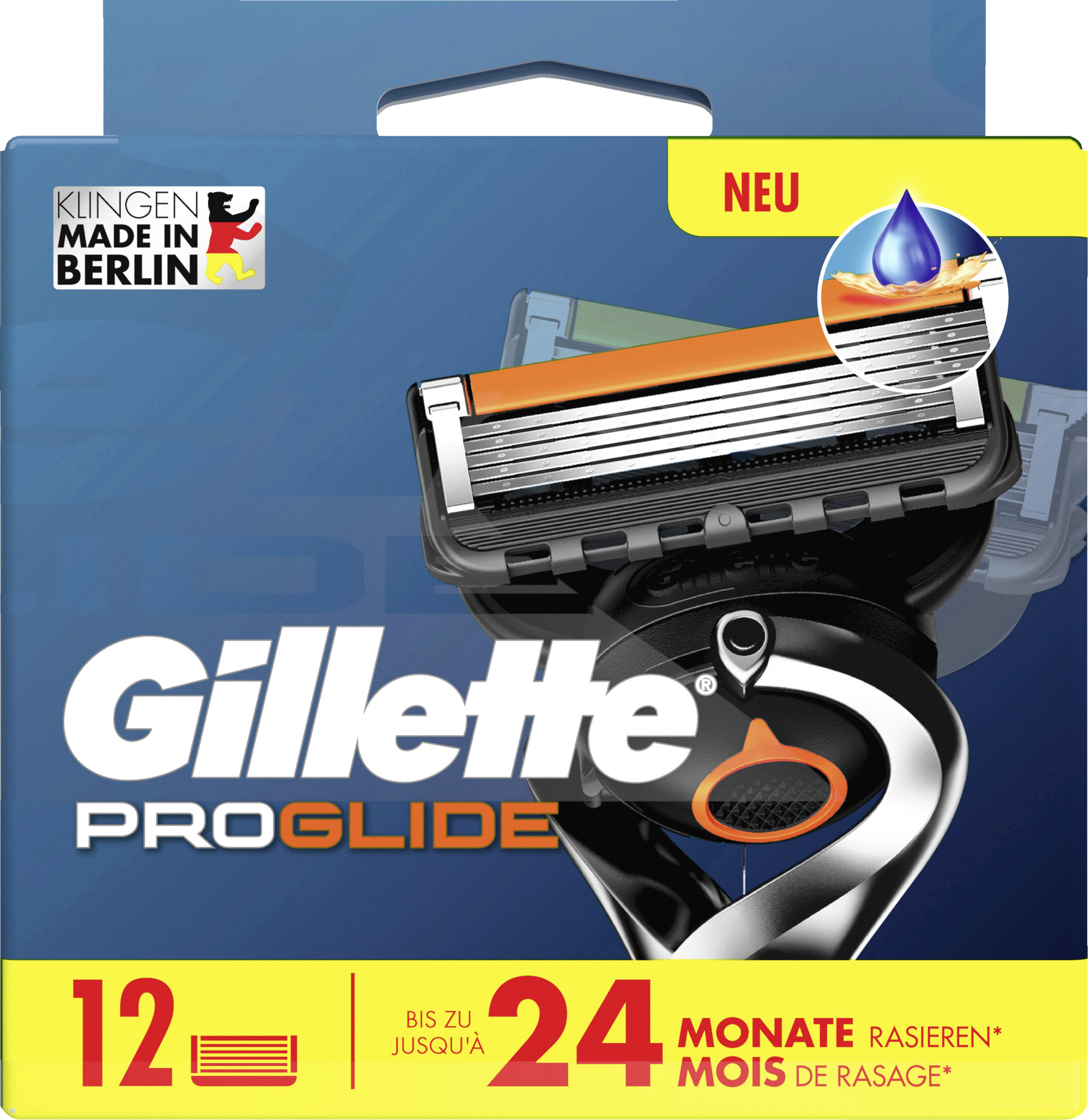 Gillette PROGLIDE Klingen