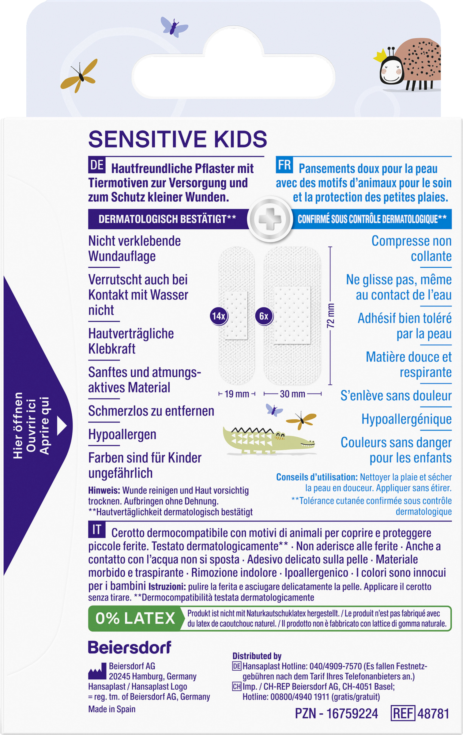 ضمادات Sensitive Kids 3