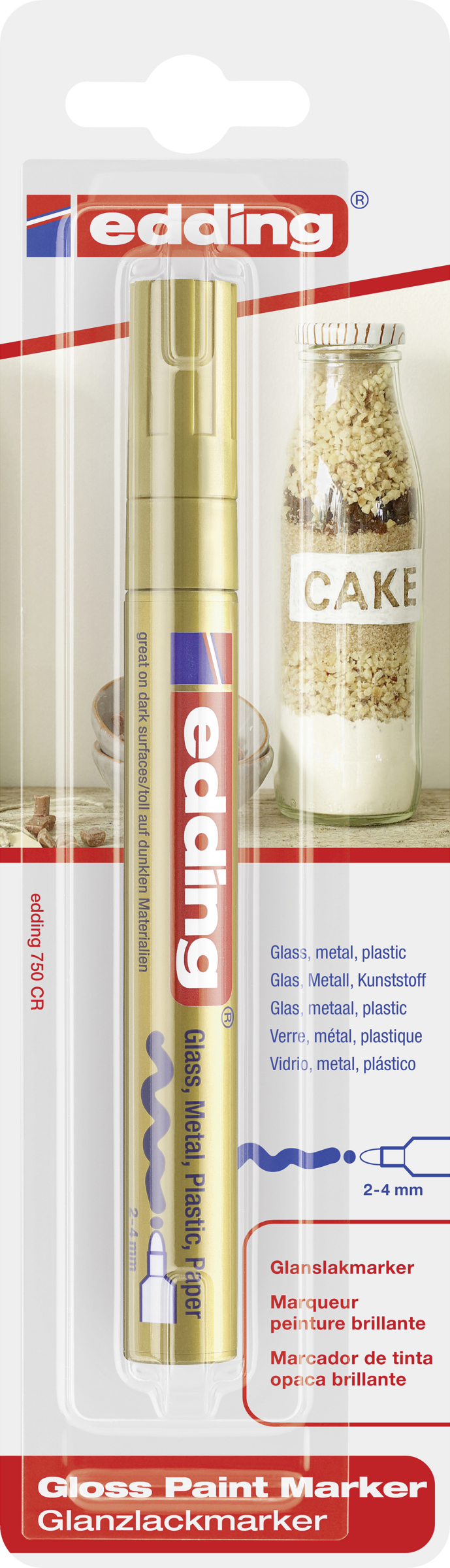 Edding Glanzlackmarker Gold 750