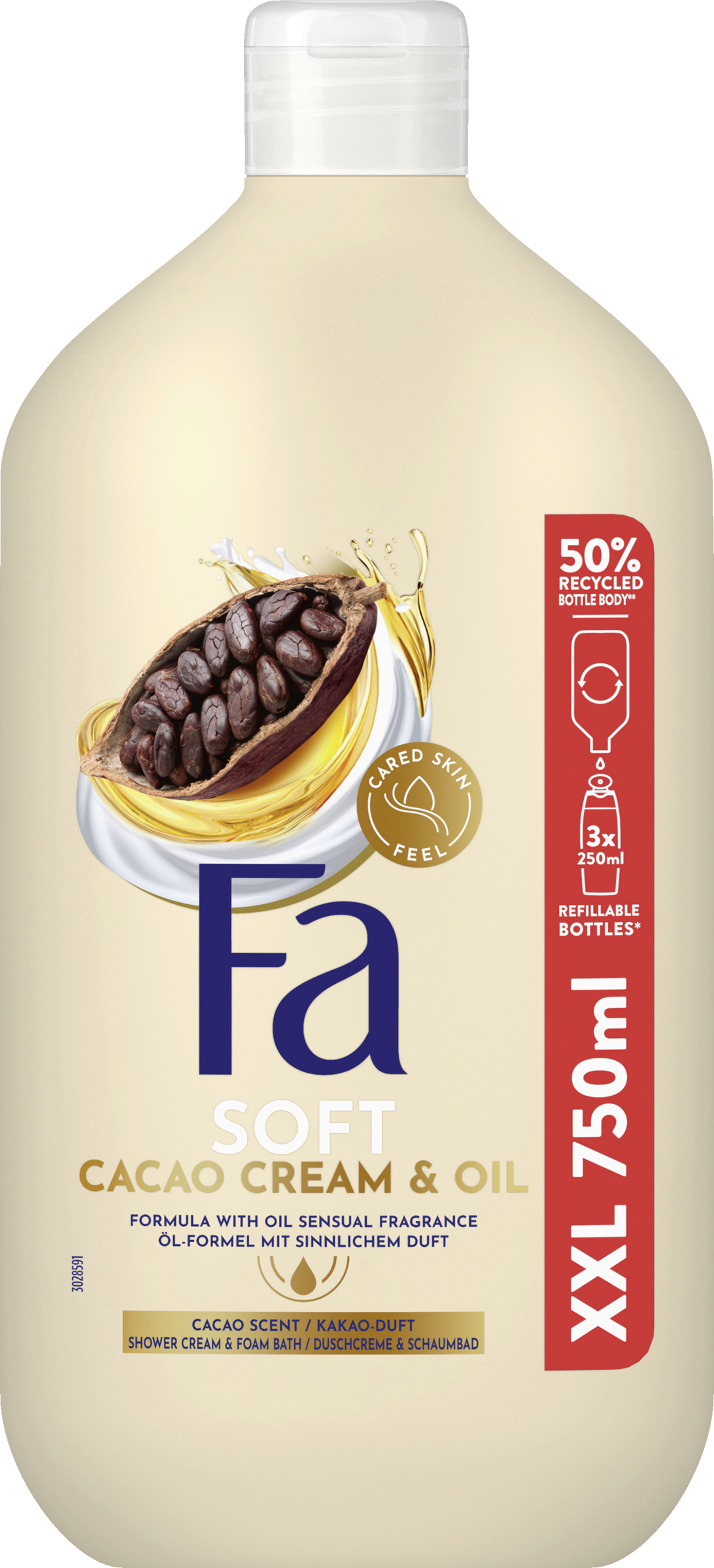 Fa Duschcreme Soft Cream & Oil Cacao XXL