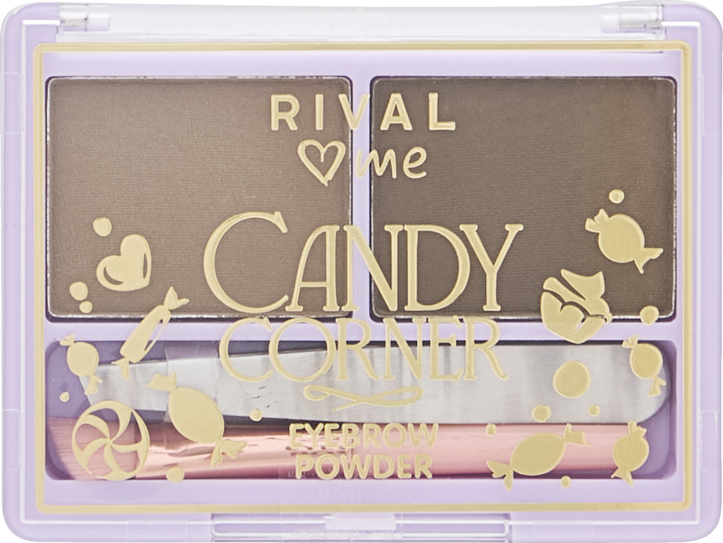 RIVAL loves me Candy Corner Eyebrow Powder