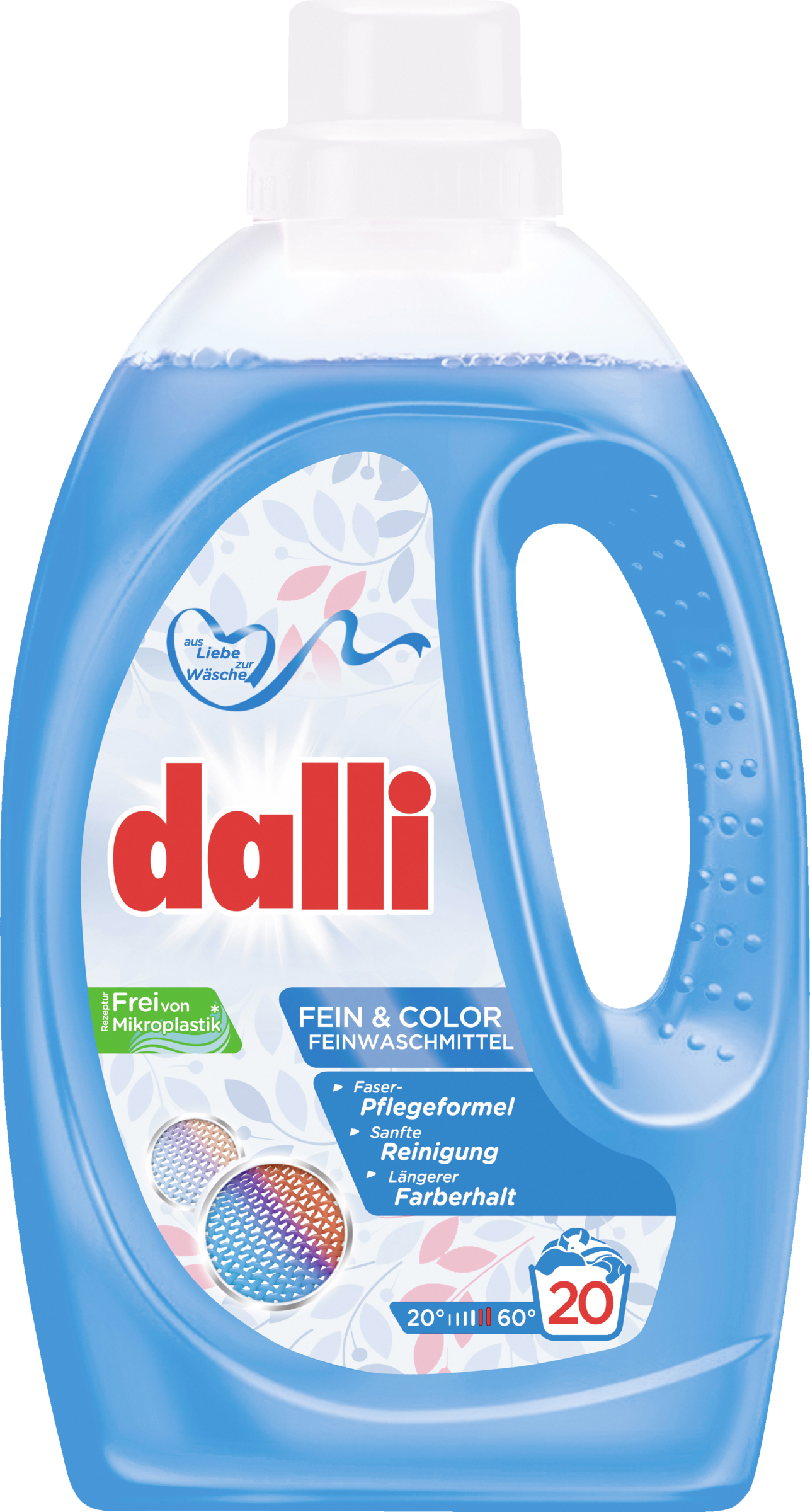 dalli Feinwaschmittel Fein & Color 20WL