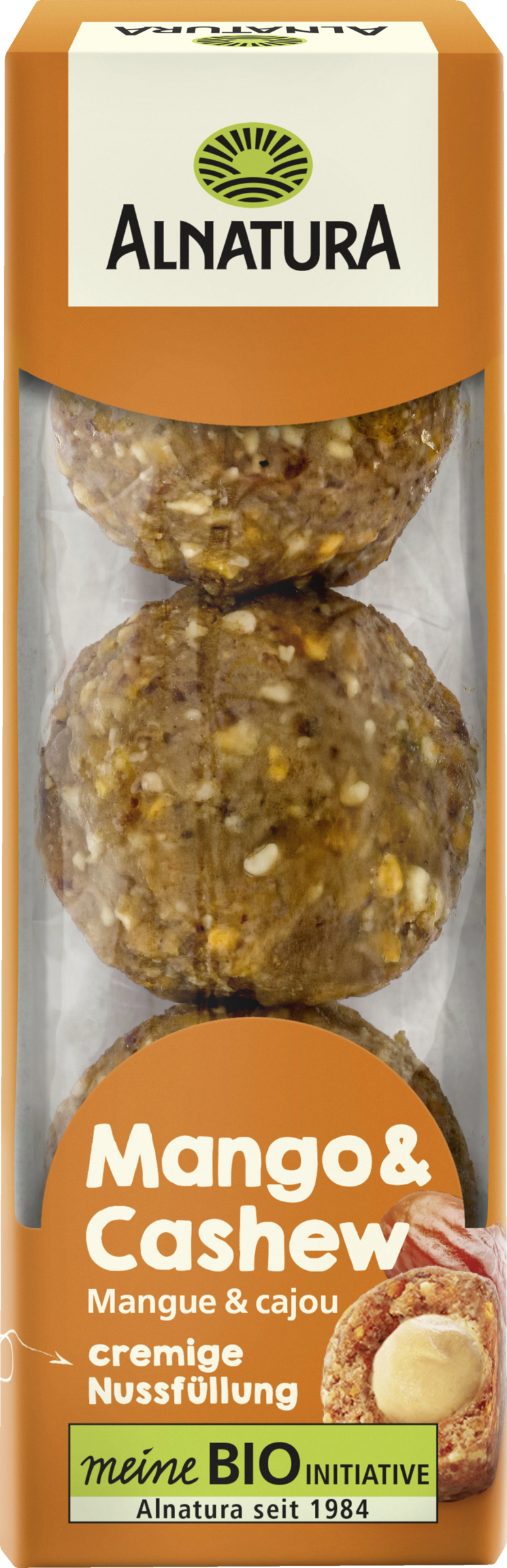 Alnatura Bio Mango Cashew Fruchtkugel
