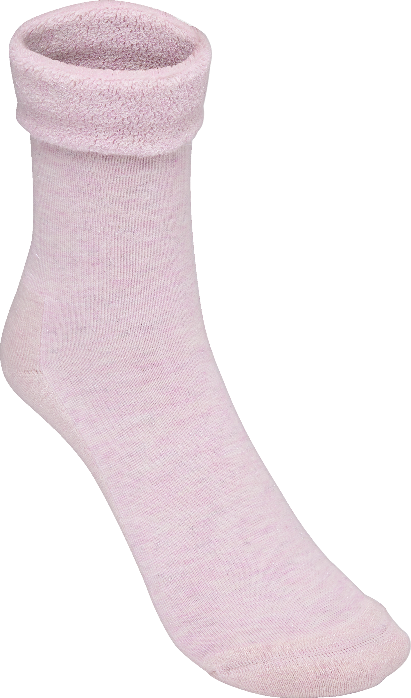 Relax-Socken rosa-melange Gr. 35/38