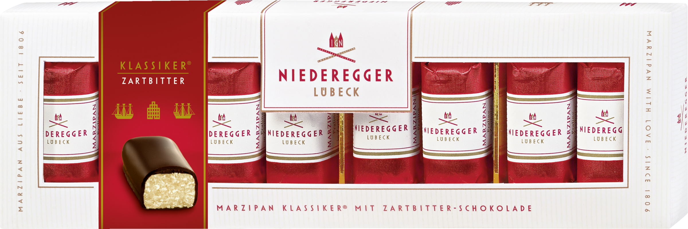 Niederegger Marzipan Klassiker (8 Stück)