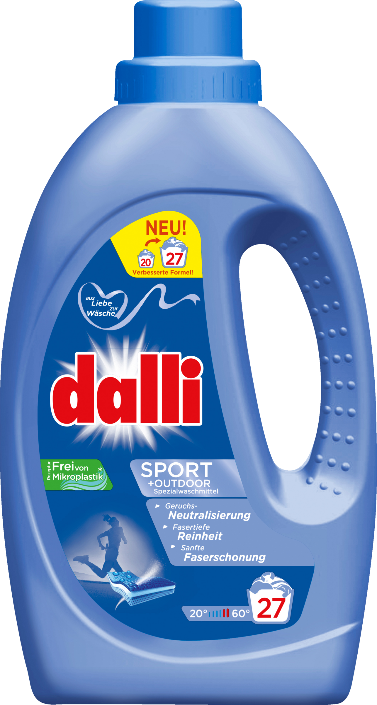 dalli Waschmittel Sport + Outdoor 27WL