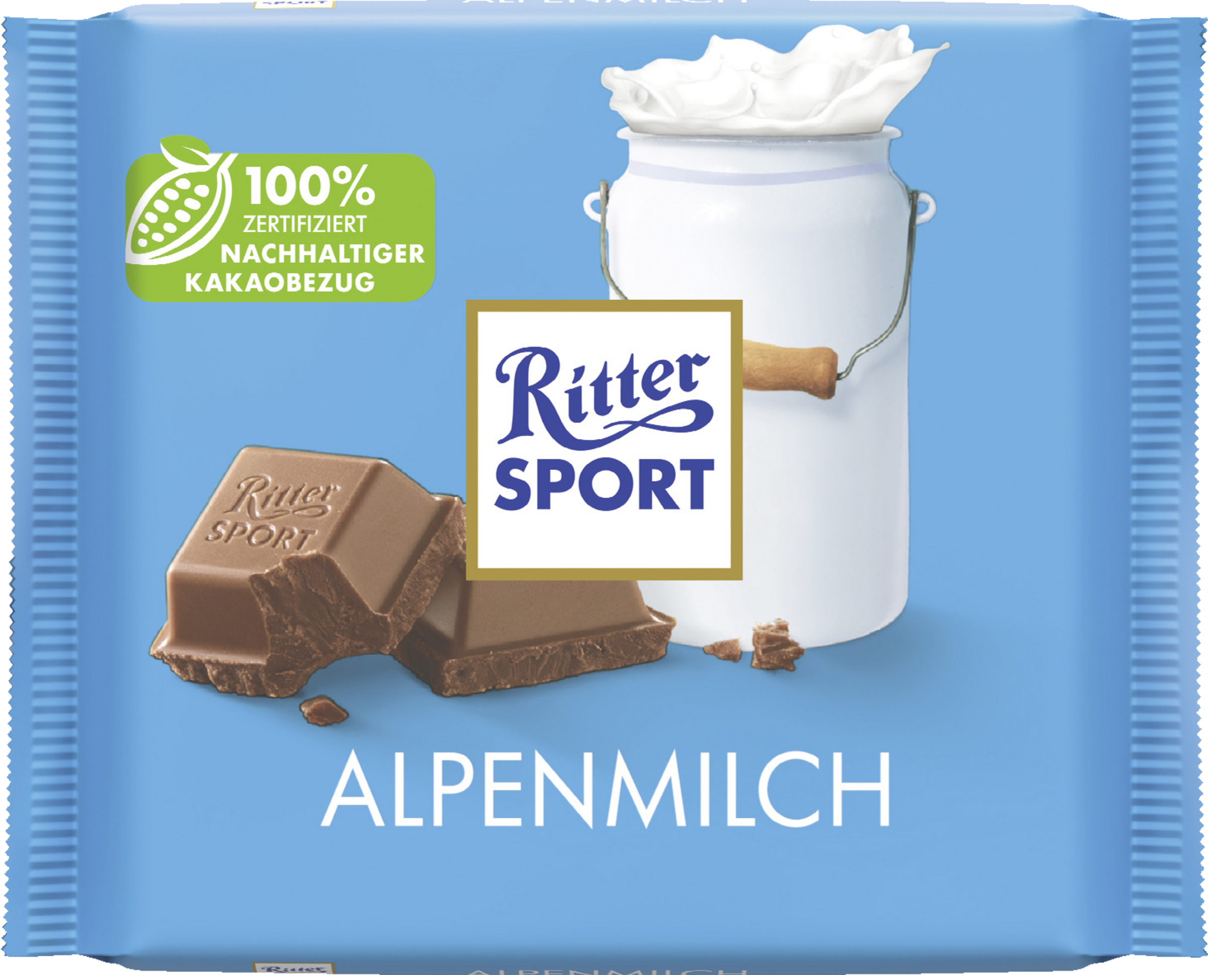 Ritter Sport Schokolade Alpenmilch