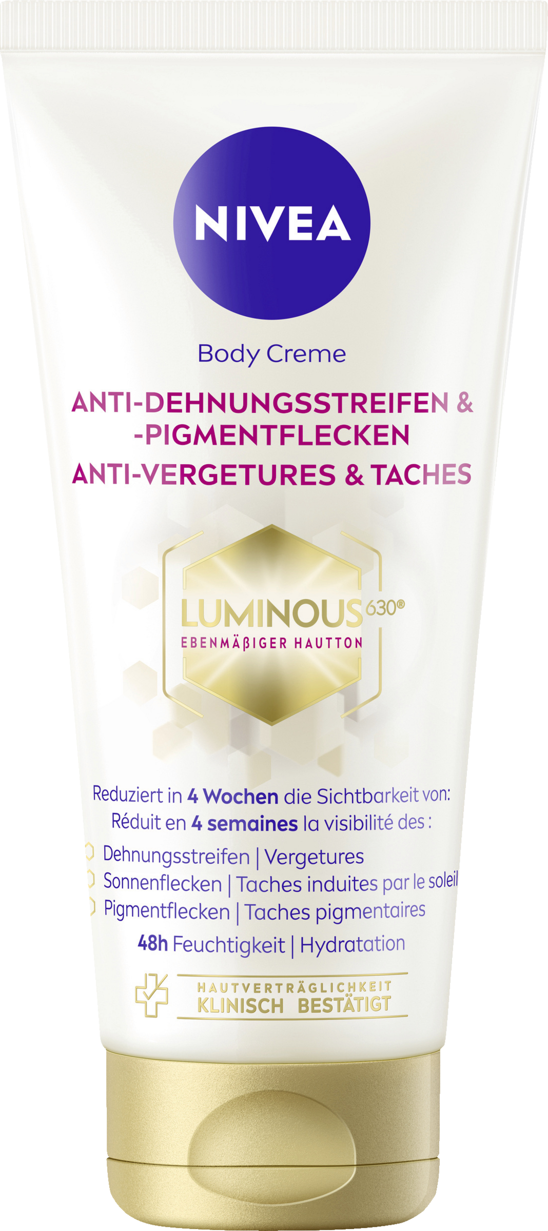 NIVEA Body Creme Luminous630° Anti-Dehnungsstreifen