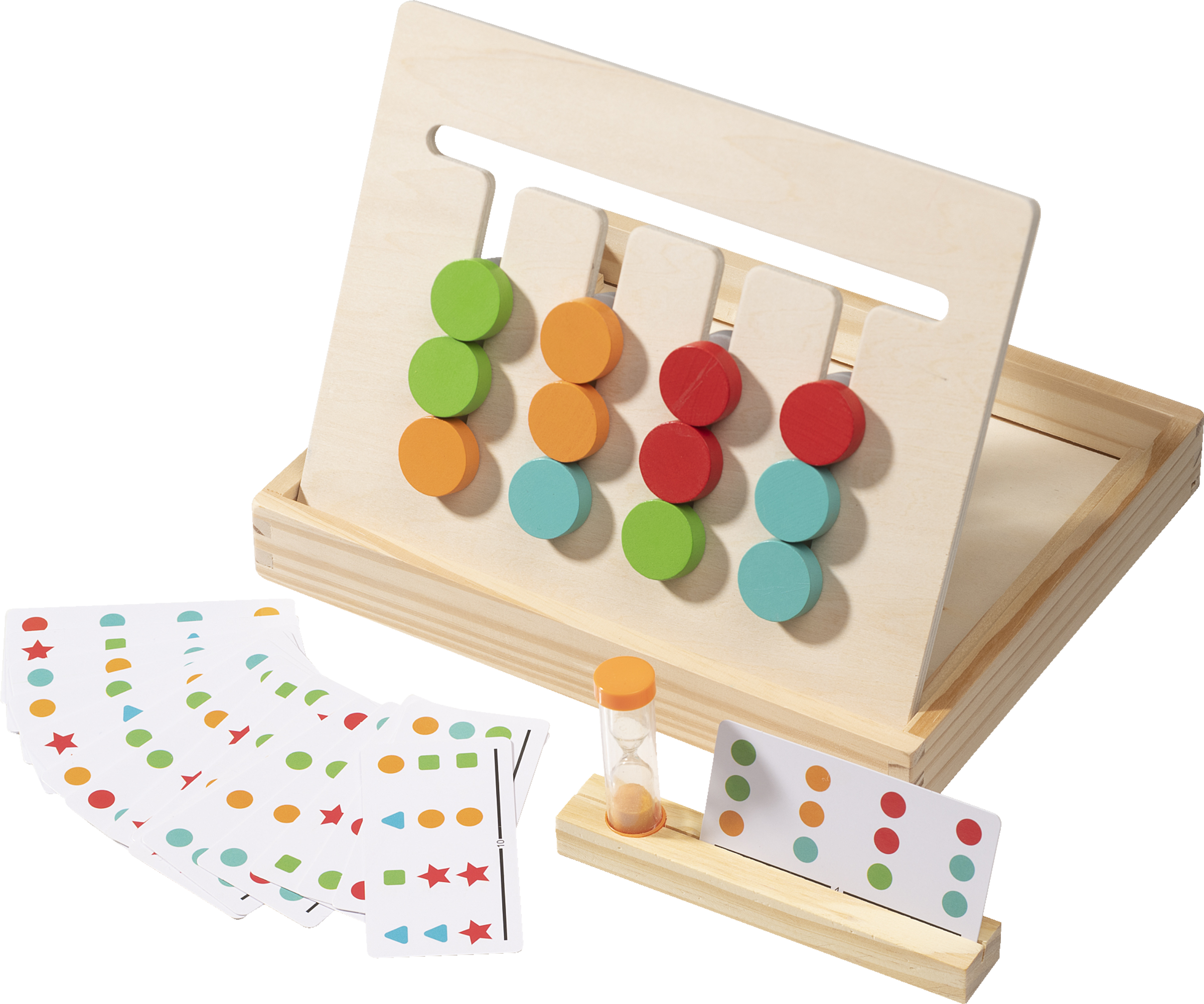 Montessori Farb- & Form-Sortierspiel
