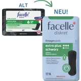 Hygiene-Einlagen Extra Plus Black