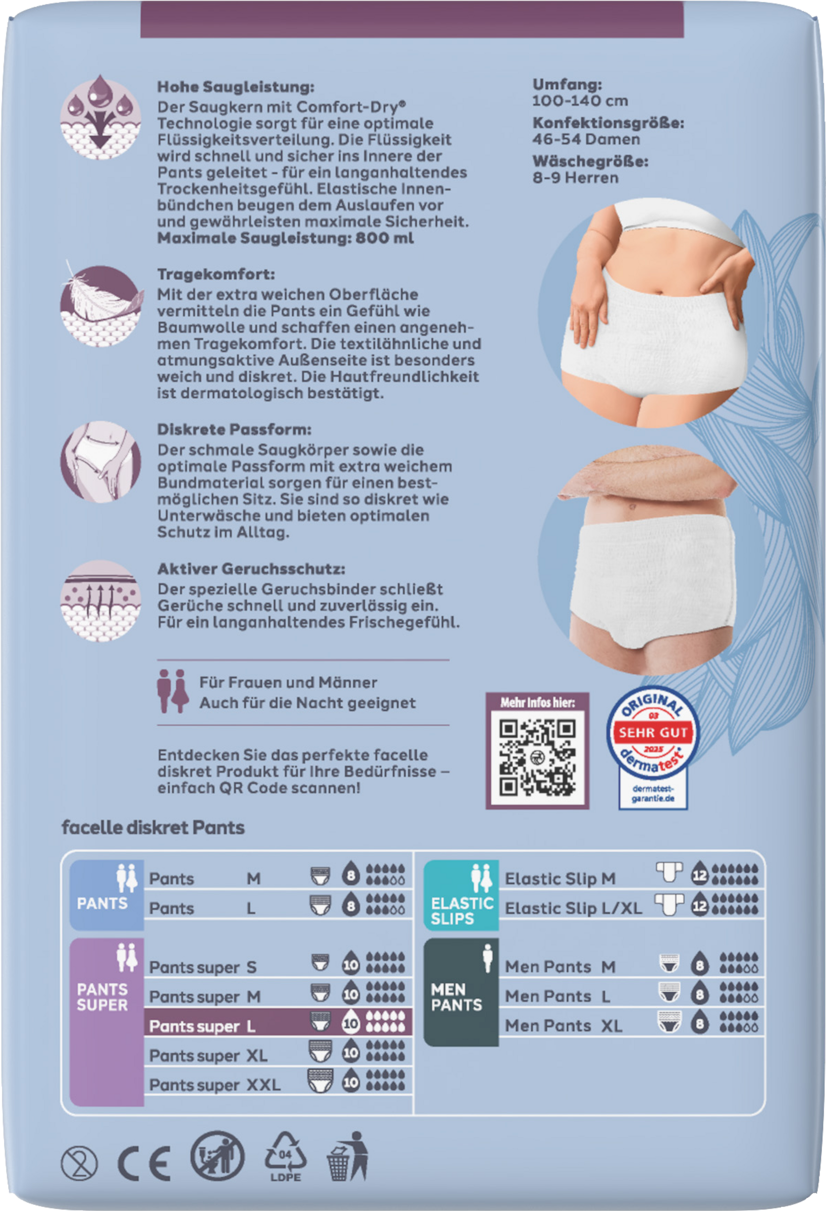 بنطلون سوبر مقاس L 4