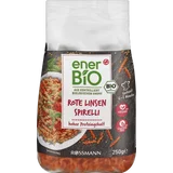 Rote Linsen Spirelli, glutenfrei, hoher Proteingehalt, vegan, Bio, 250 g
