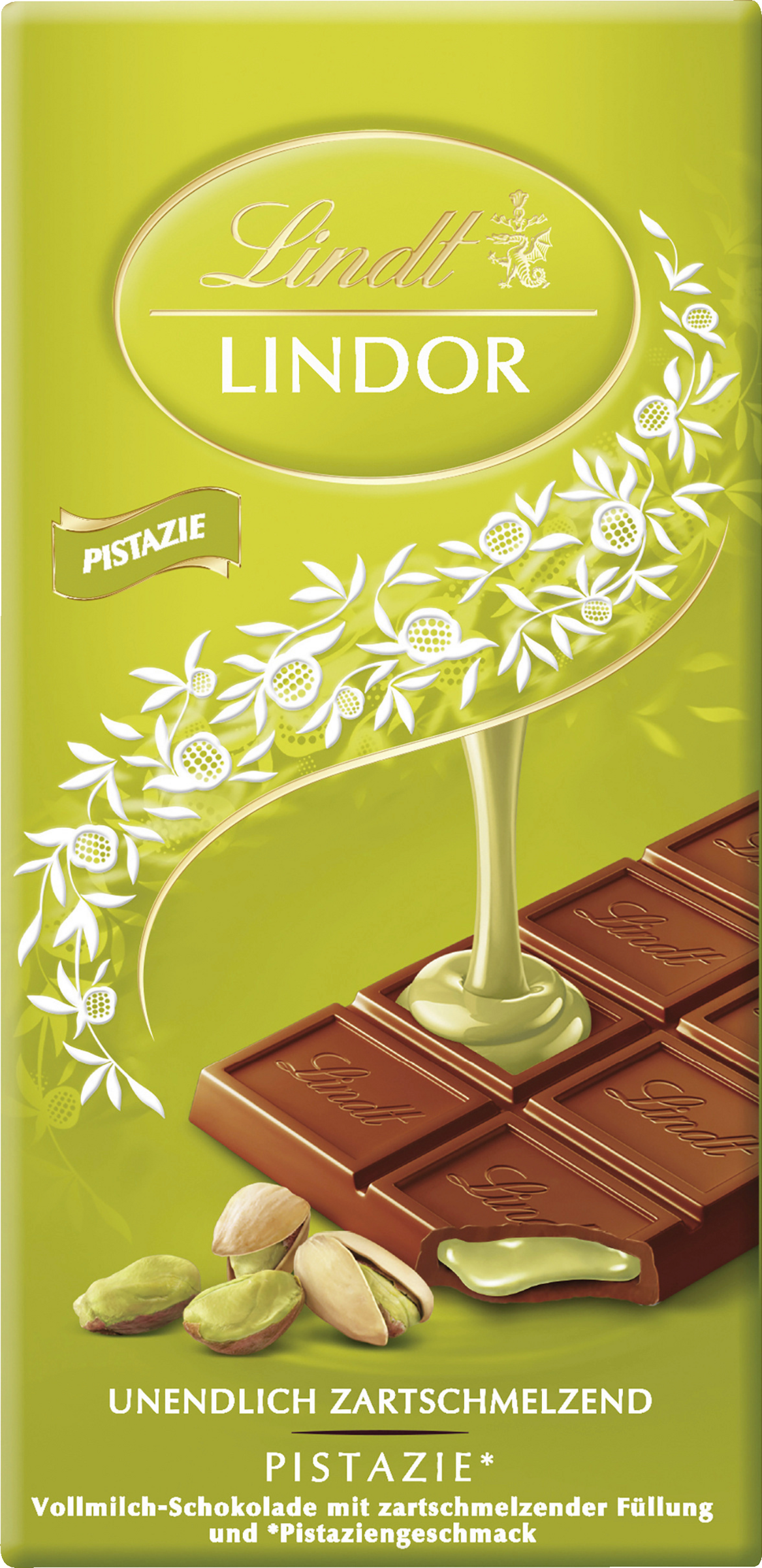 Lindt Lindor Tafel Pistazie