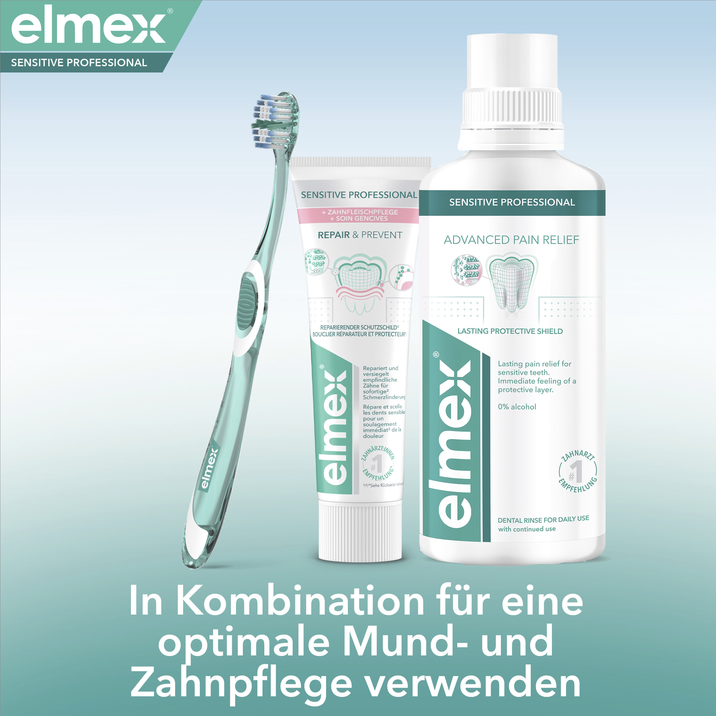 معجون أسنان Multipack Sensitive Professional Repair & Prevent 4