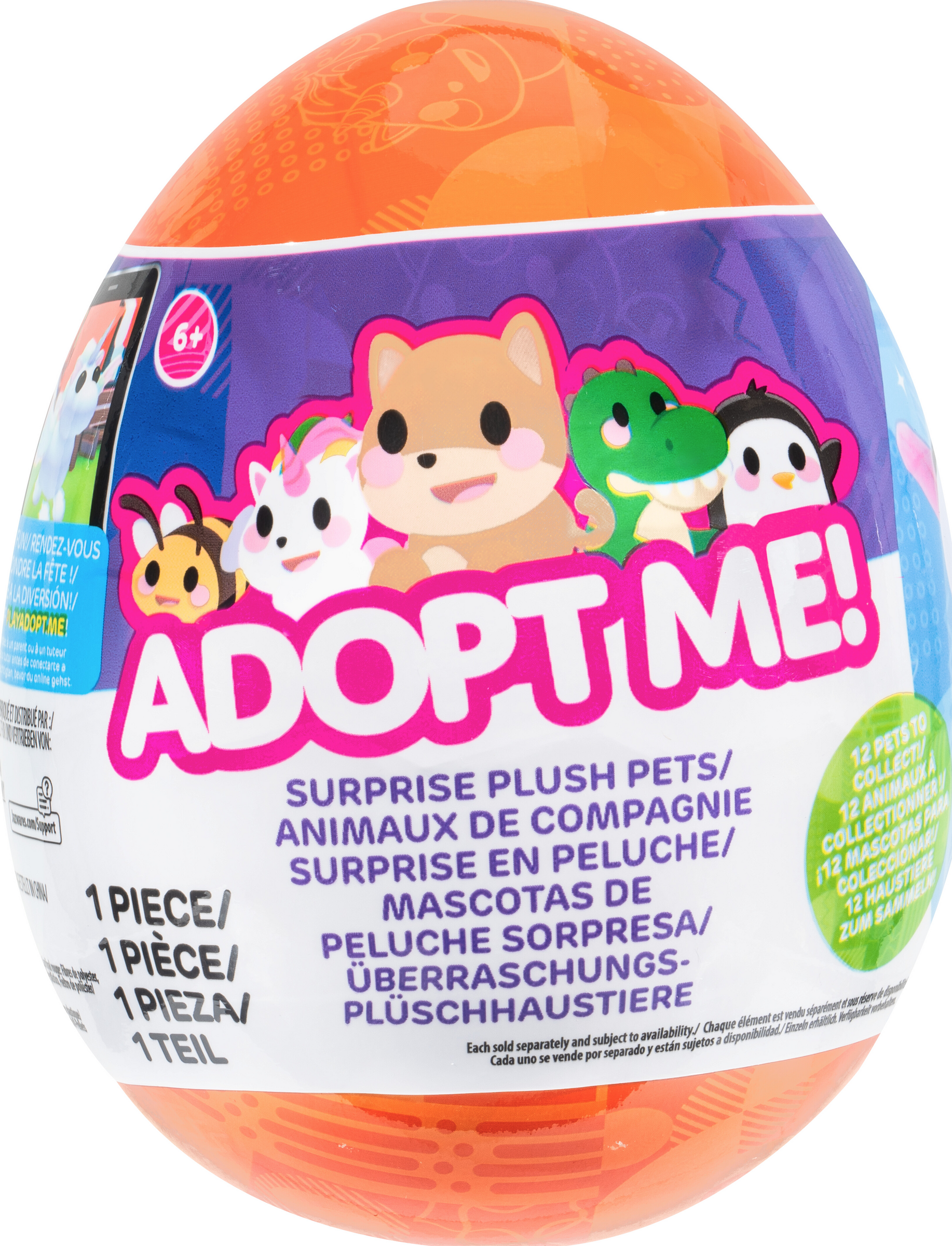 Jazwares Adopt Me! Surprise Plüsch Tiere