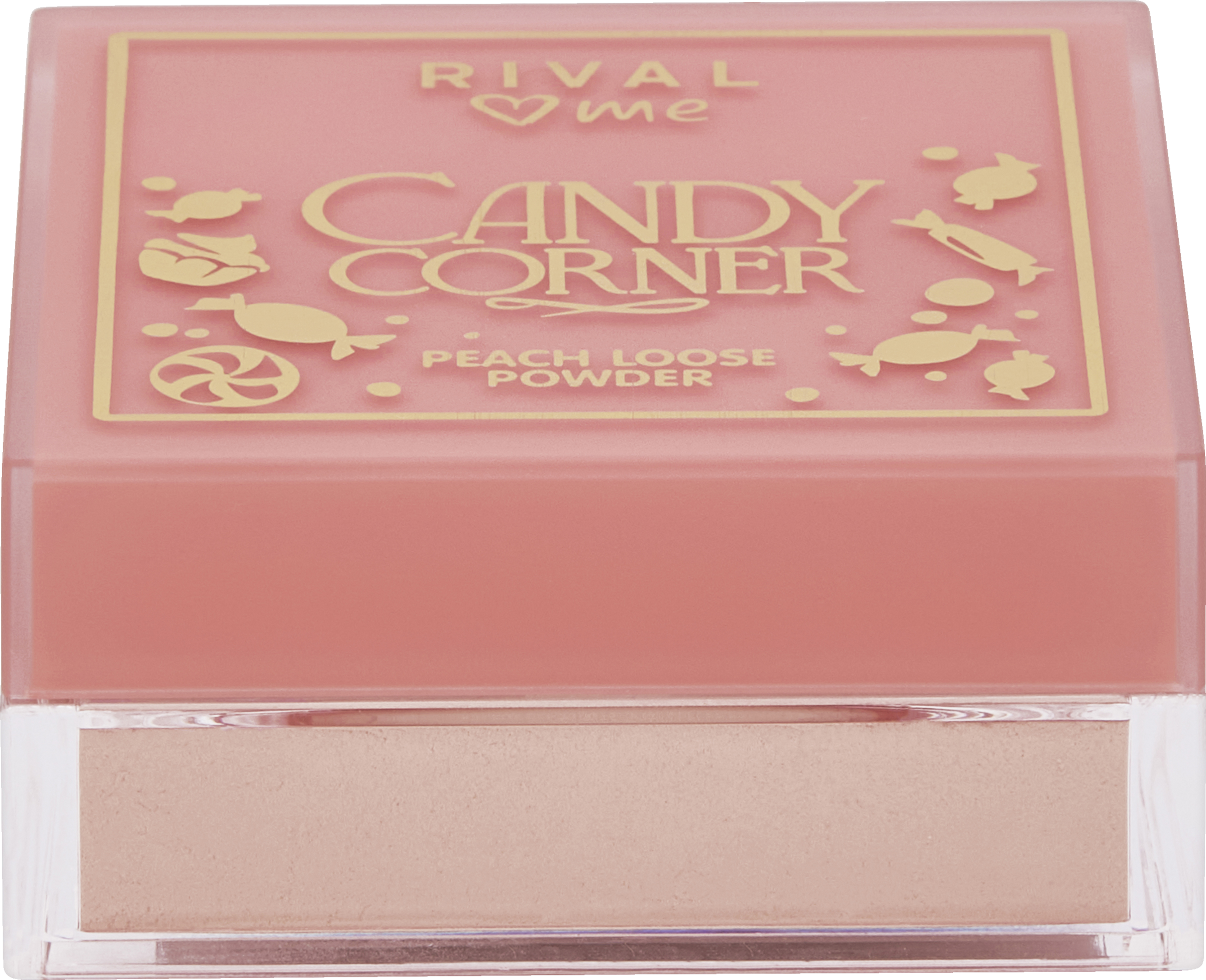 RIVAL loves me Candy Corner Peach Loose Powder