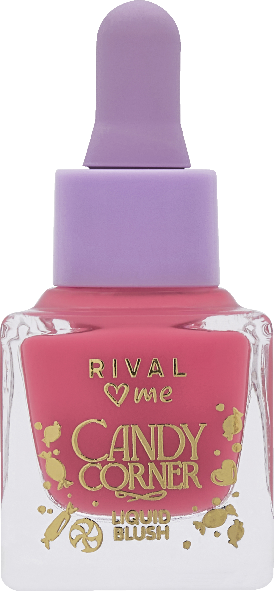 RIVAL loves me Candy Corner Liquid Blush strawberry drops