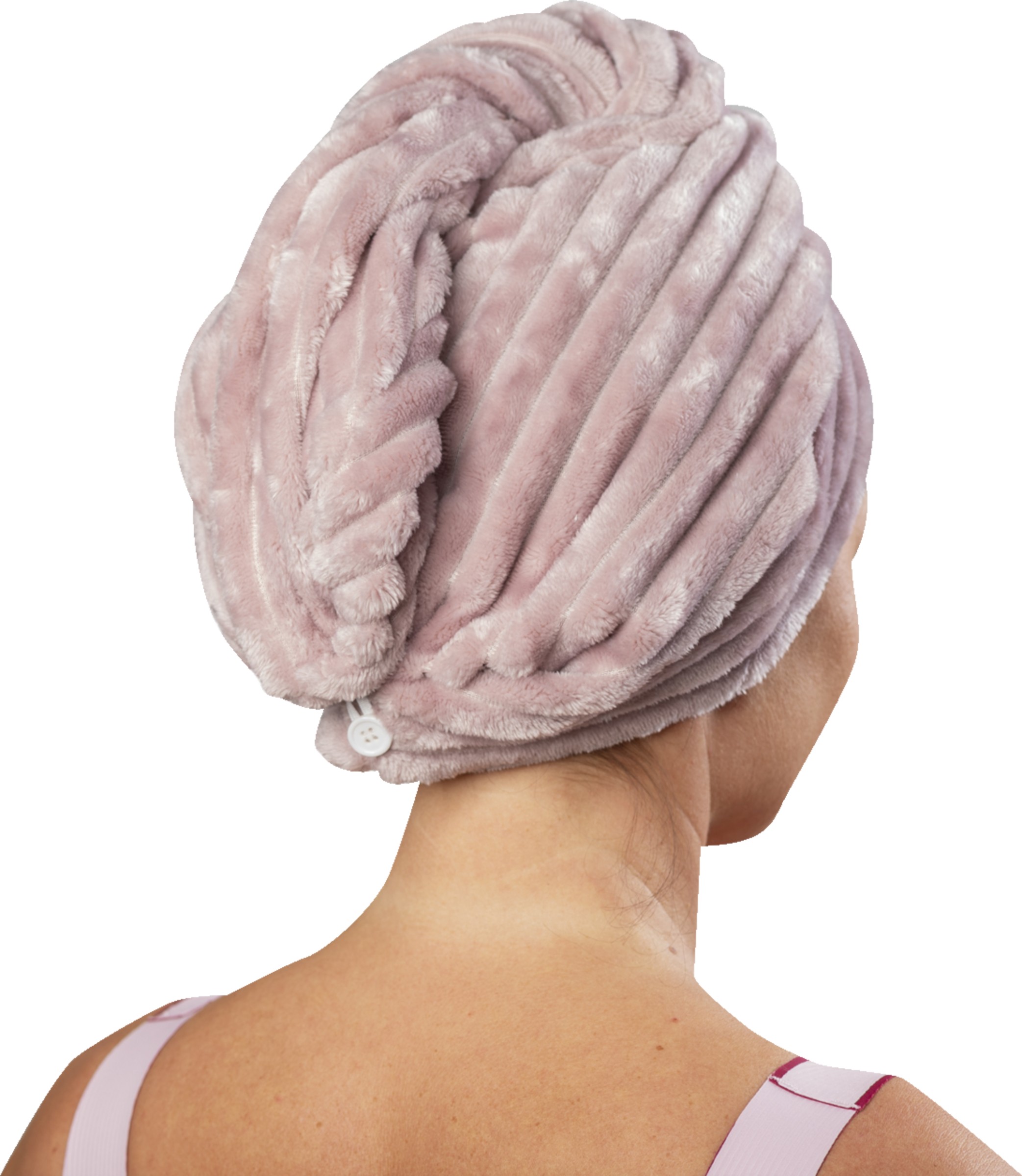 IDEENWELT Luxus-Kopfhandtuch rosa