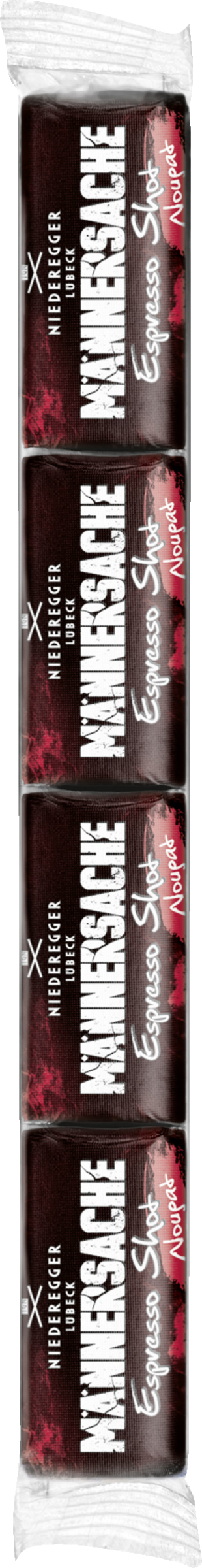 Niederegger Männersache Riegel Nougat Espresso Shot