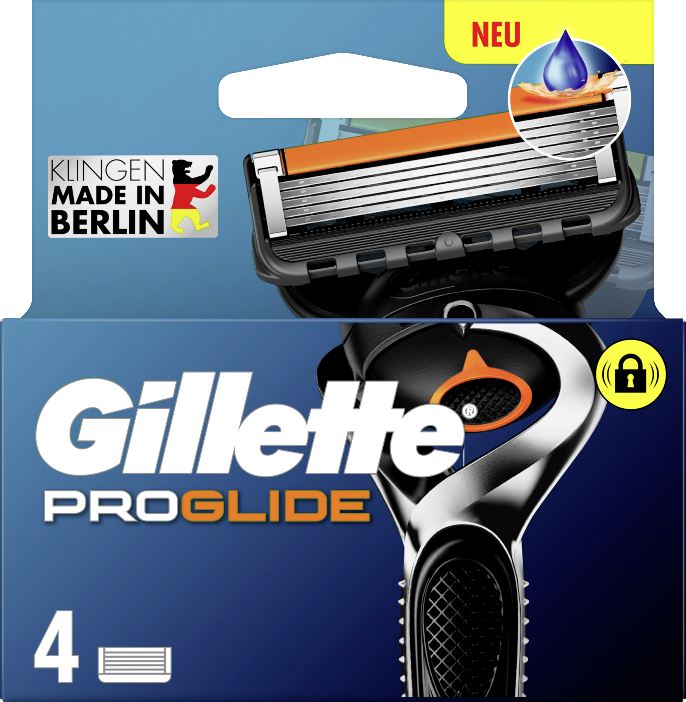 Gillette PROGLIDE Klingen System