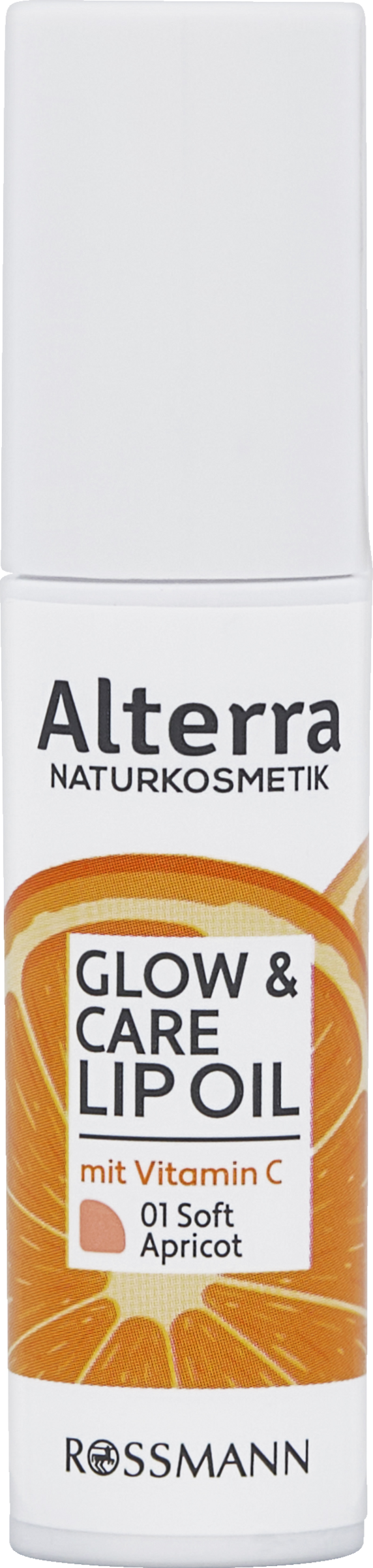 Alterra NATURKOSMETIK Glow Care Lip Oil 01 Soft Apricot