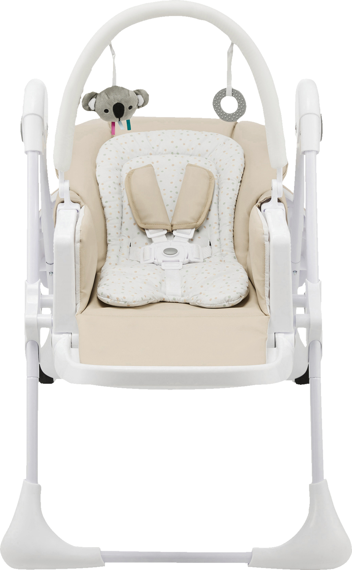 Kinderkraft Kinderhochstuhl 2 in1 TUMMIE Beige