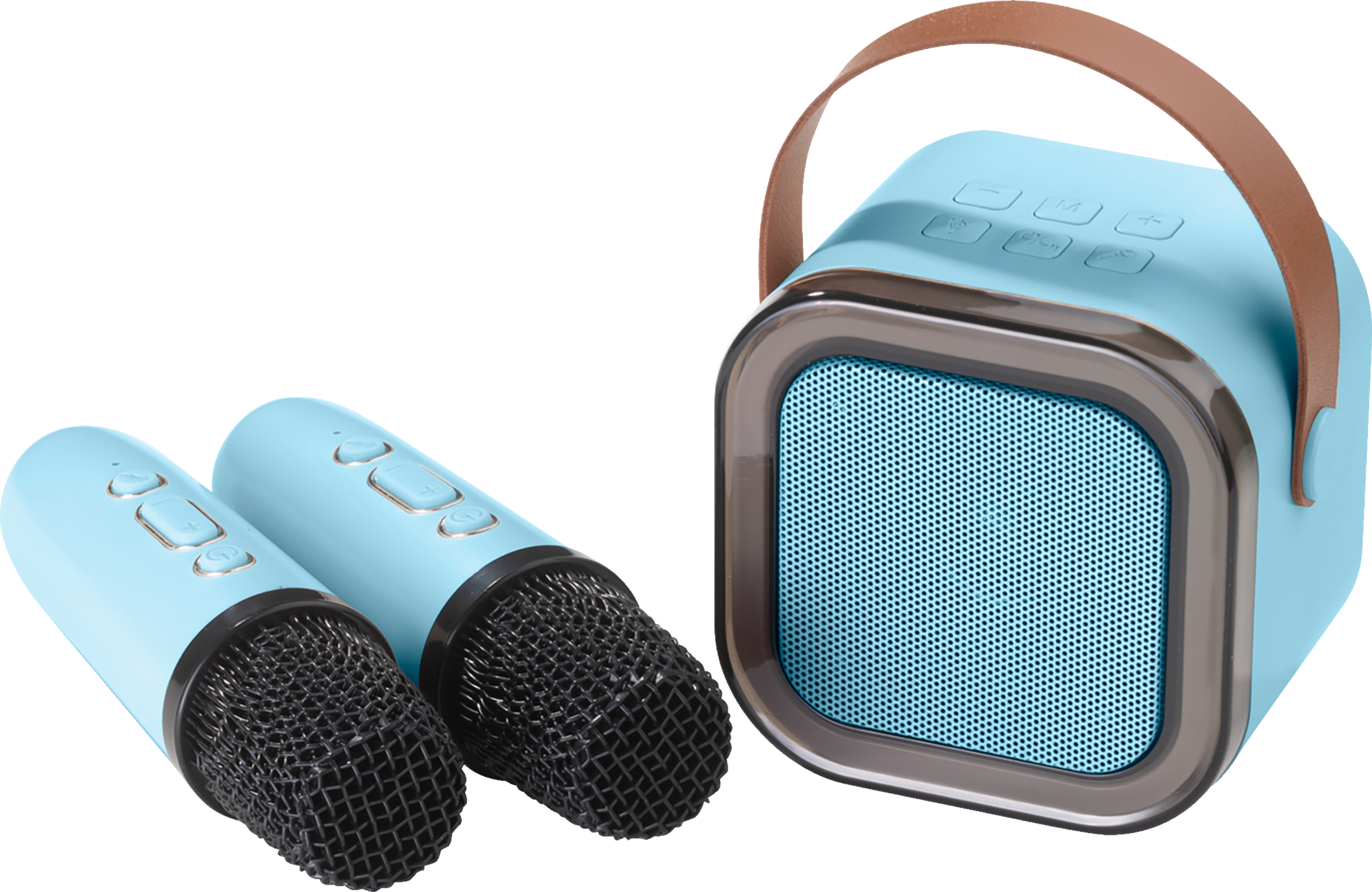 Akku-Karaoke-Box blau