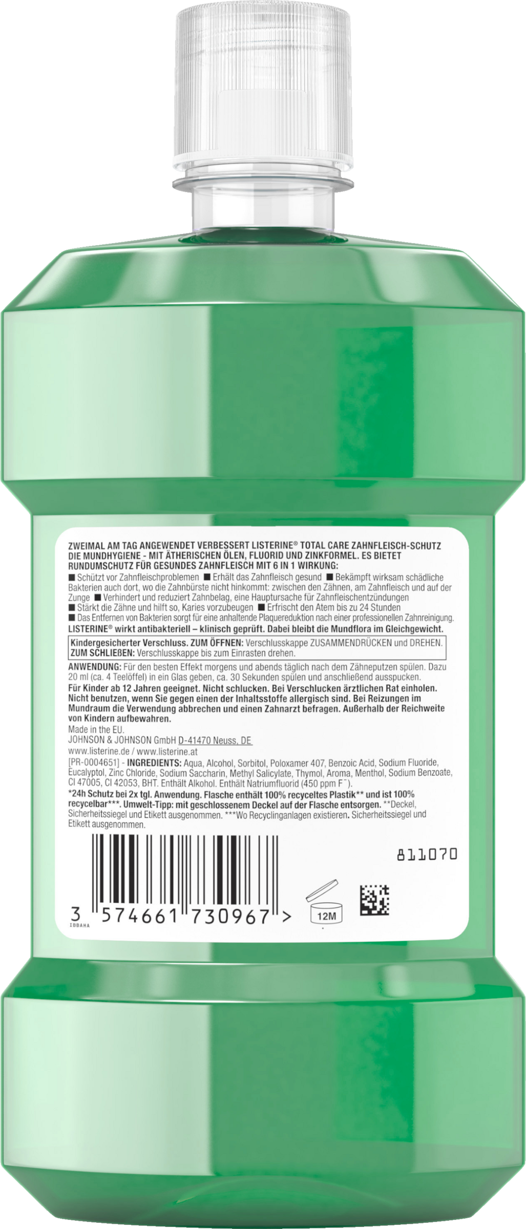 غسول الفم Total Care حماية اللثة 4