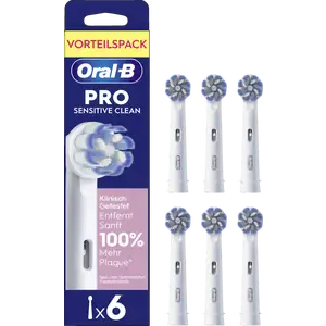 رؤوس فرشاة Pro Sensitive Clean، 6 قطع