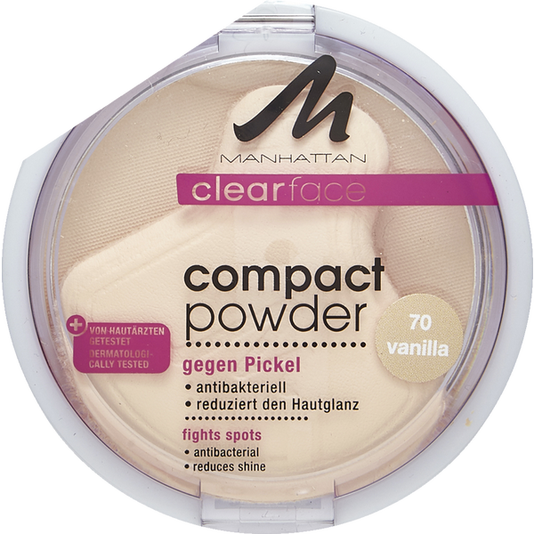 Manhattan Clear Face Compact Powder Vanilla 70 online kaufen rossmann.de