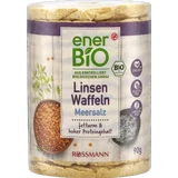Linsenwaffeln Meersalz, bio, proteinreich, fettarm, vegan, glutenfrei, laktosefrei, 90 g