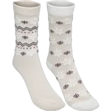 Norweger-Kuschelsocken taupe 39/42 2er-Set