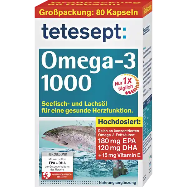 Omega-3 Lachsöl 1000
