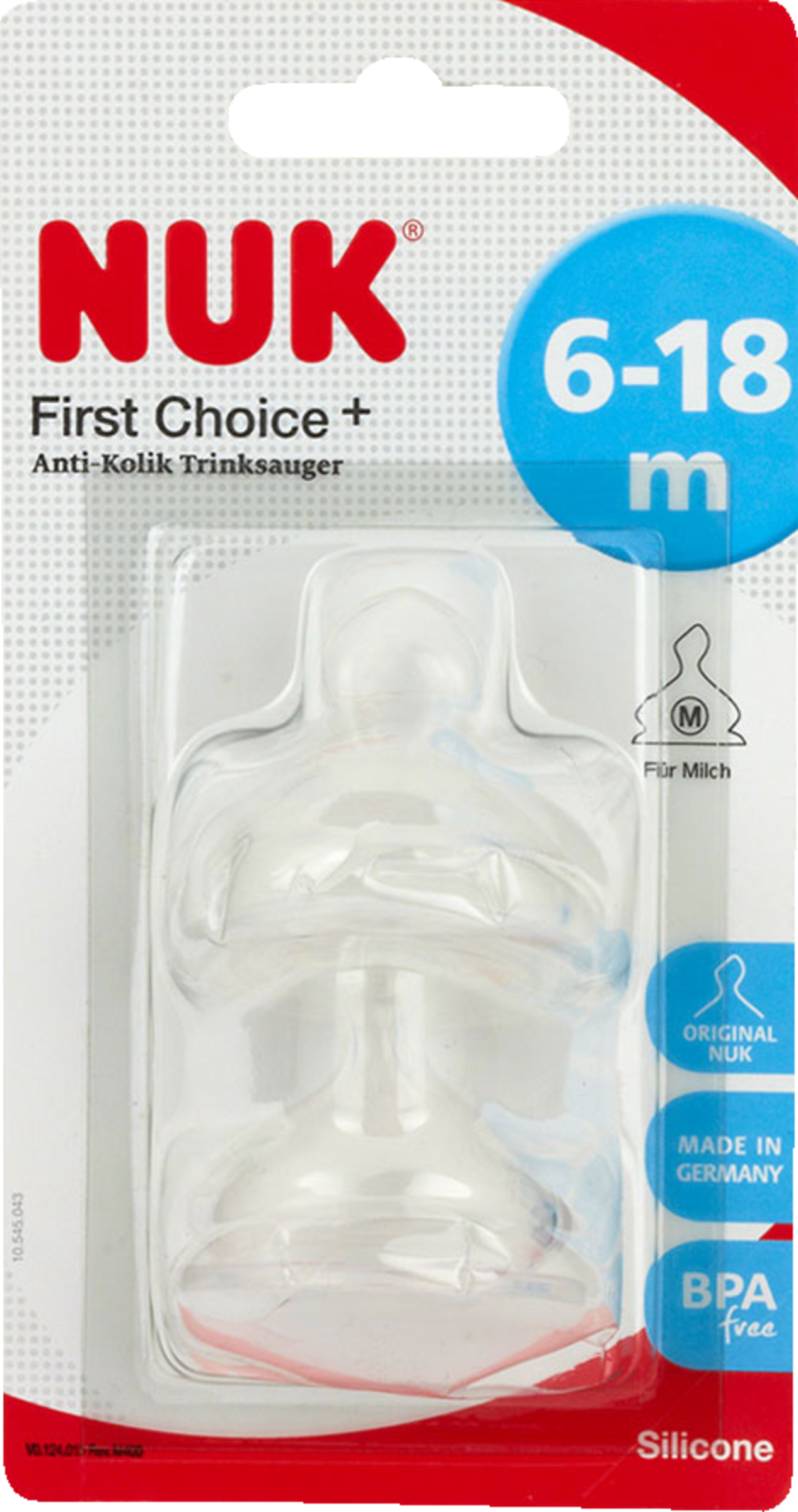 NUK Anti-Kolik Trinksauger First Choice+