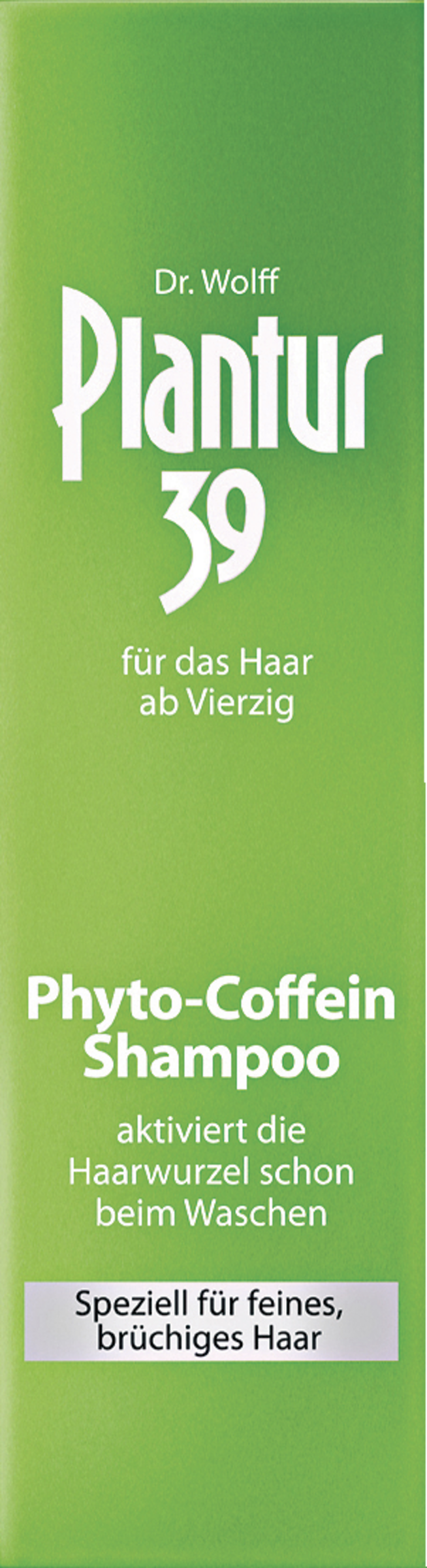 Dr. Wolff Plantur 39 Phyto-Coffein Shampoo