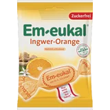Em-eukal Zuckerfreie Hustenbonbons mit Ingwer und Orange