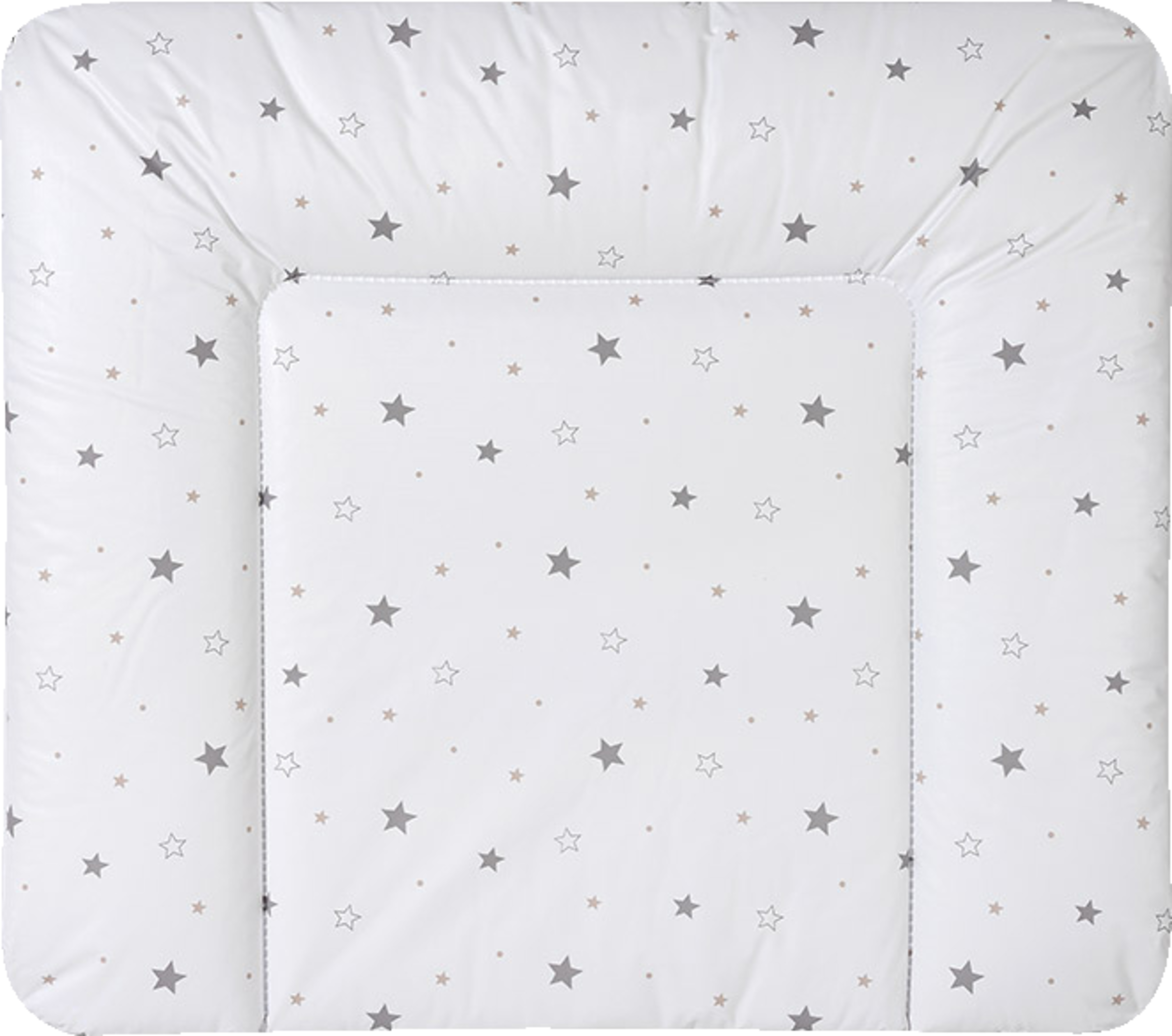 Schardt Wickelauflage, Dessin "Sternchen grau"