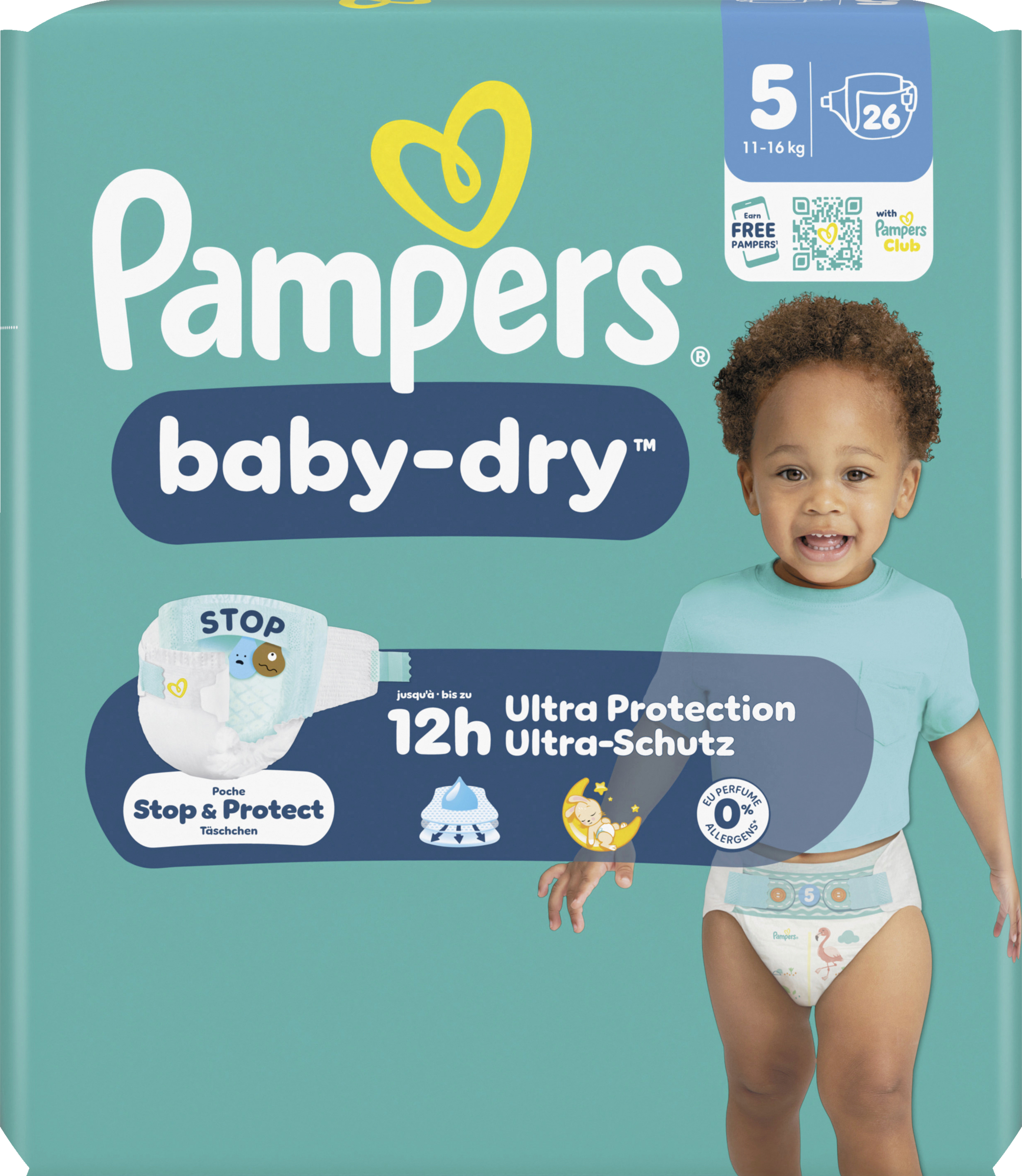Pampers Baby Dry Gr. 5 Junior (11-16 kg) Single Pack