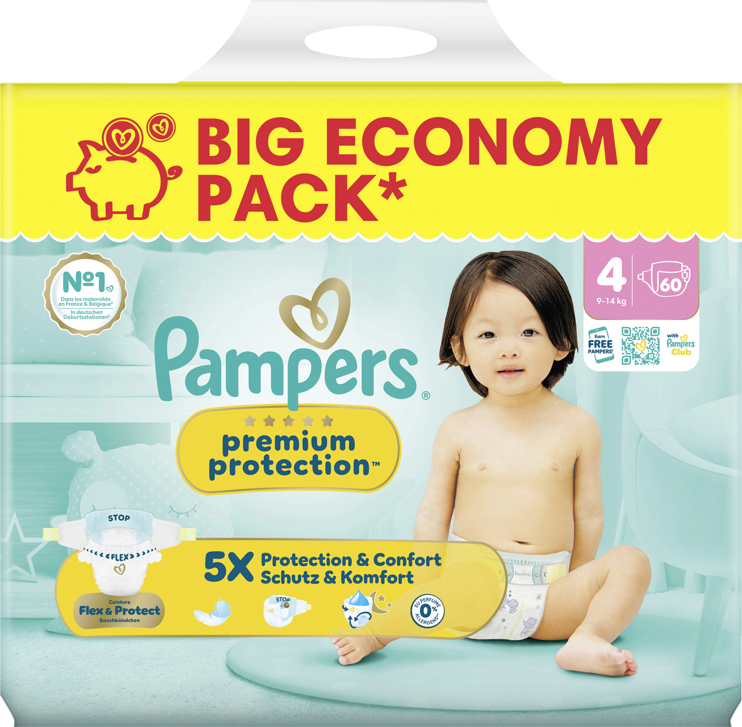 Premium Protection Gr. 4 Maxi (9-14 kg) Big Eco Pack