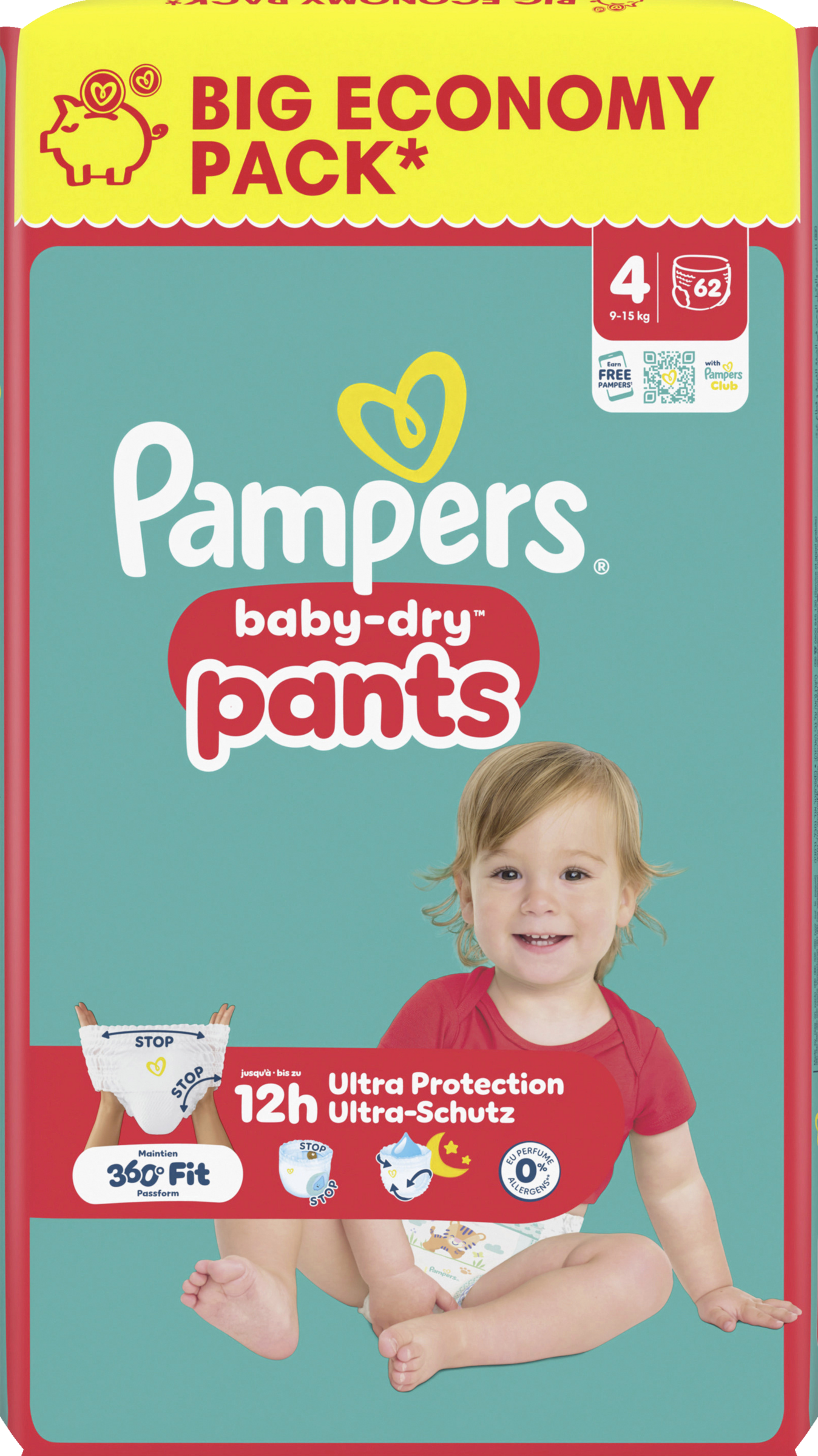 Baby Dry Pants Gr. 4 Maxi (9-15 kg) Big Eco Pack