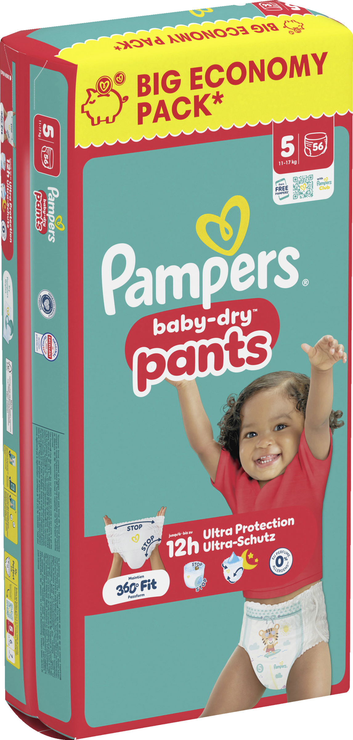 Baby Dry Pants Gr. 5 Junior (11-17 kg) Big Eco Pack
