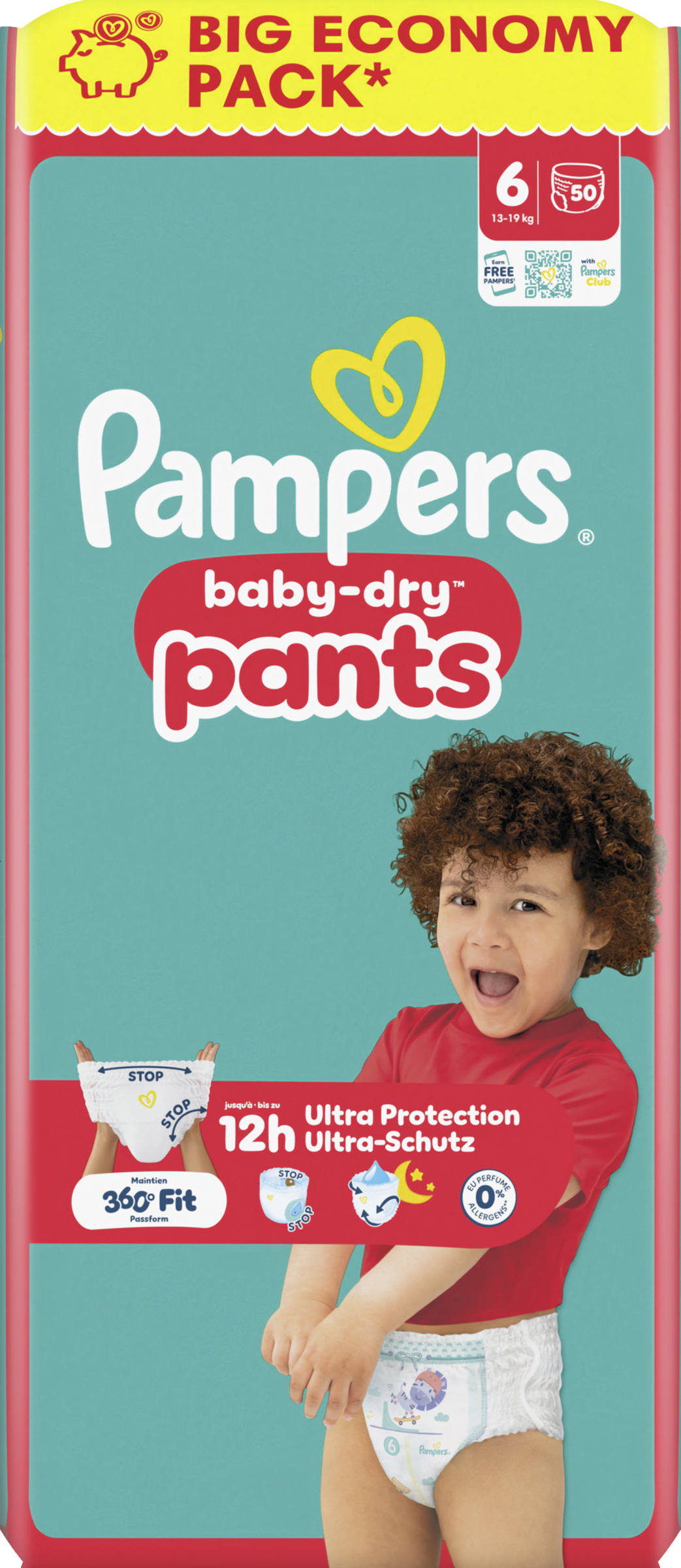 Baby Dry Pants Gr. 6 Extra Large (13-19 kg) Big Eco Pack