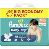 Baby Dry Gr. 3 Midi (6-10 kg) Big Eco Pack
