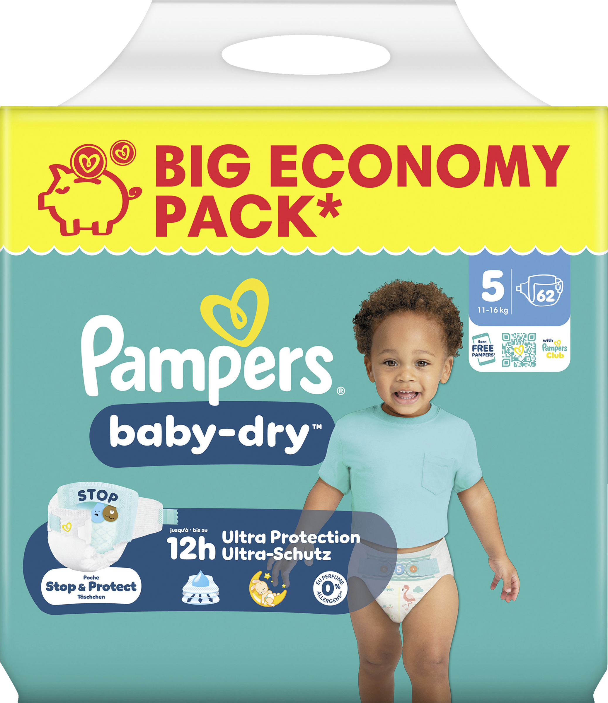 Pampers Baby Dry Gr. 5 Junior (11-16 kg) Big Eco Pack