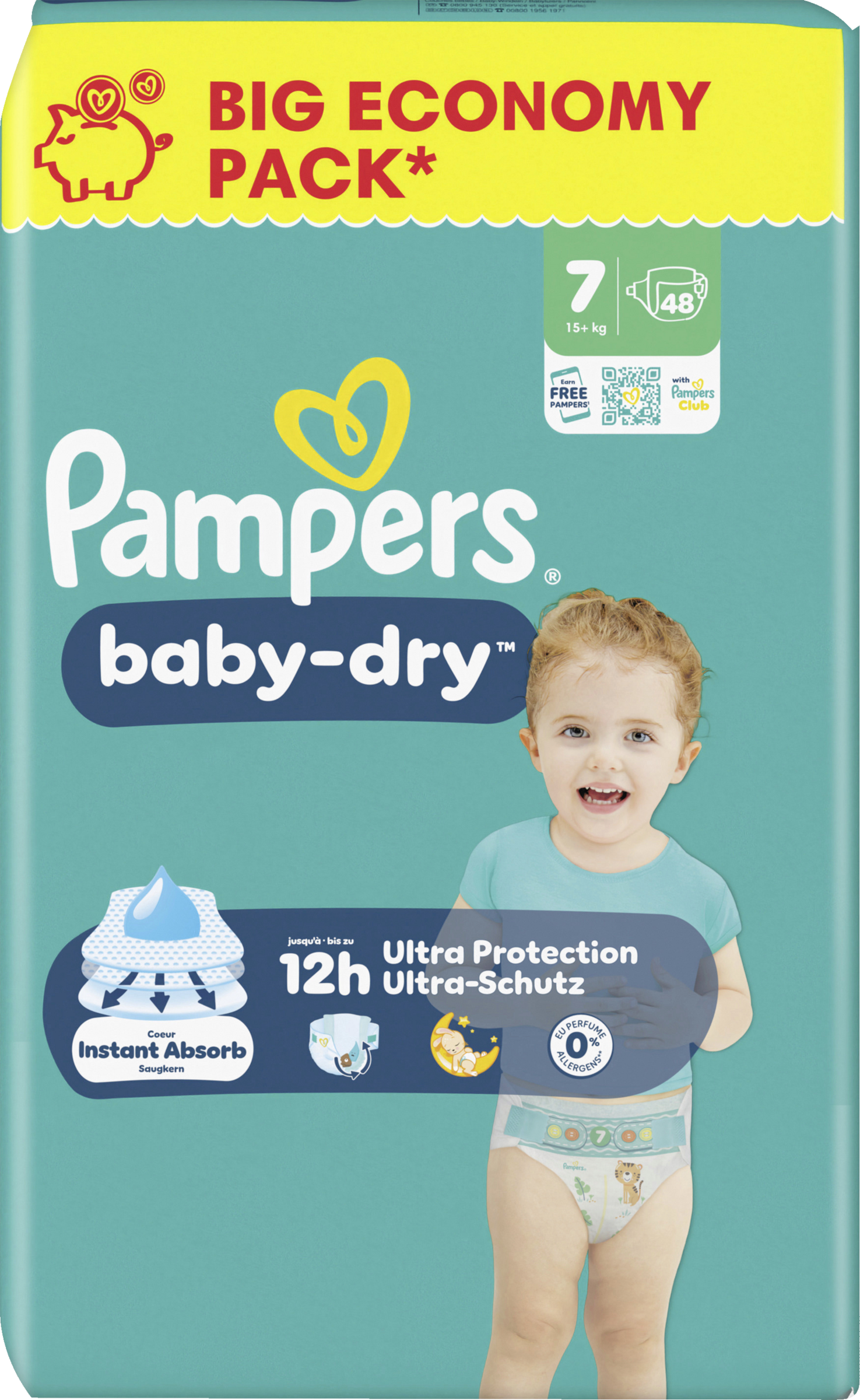 Baby Dry Windeln Gr.7 Extra Large (15kg)