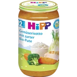 Bio Menü Gemüserisotto mit zarter Bio-Pute