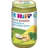 Bio Menü Pasta Bambini Tagliatelle in Spinat-Käse-Sauce