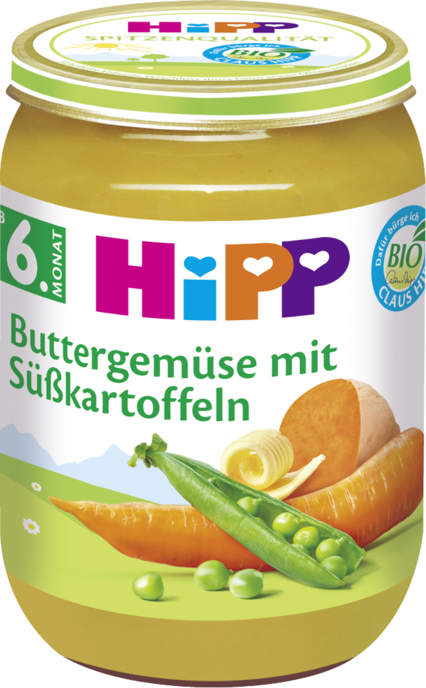 HiPP Bio Menü Buttergemüse mit Süßkartoffeln
